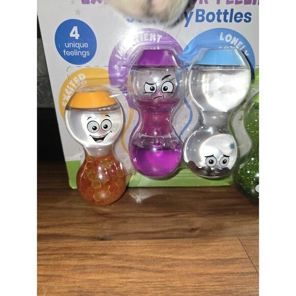 Hand 2 Mind Express Your Feelings Sensory Bottles Play Therapy Schools New Kids - Picture 2 of 4